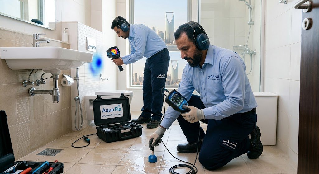 عروض حصرية وفحص دقيق | أفضل أسعار كشف تسربات المياه بالرياض