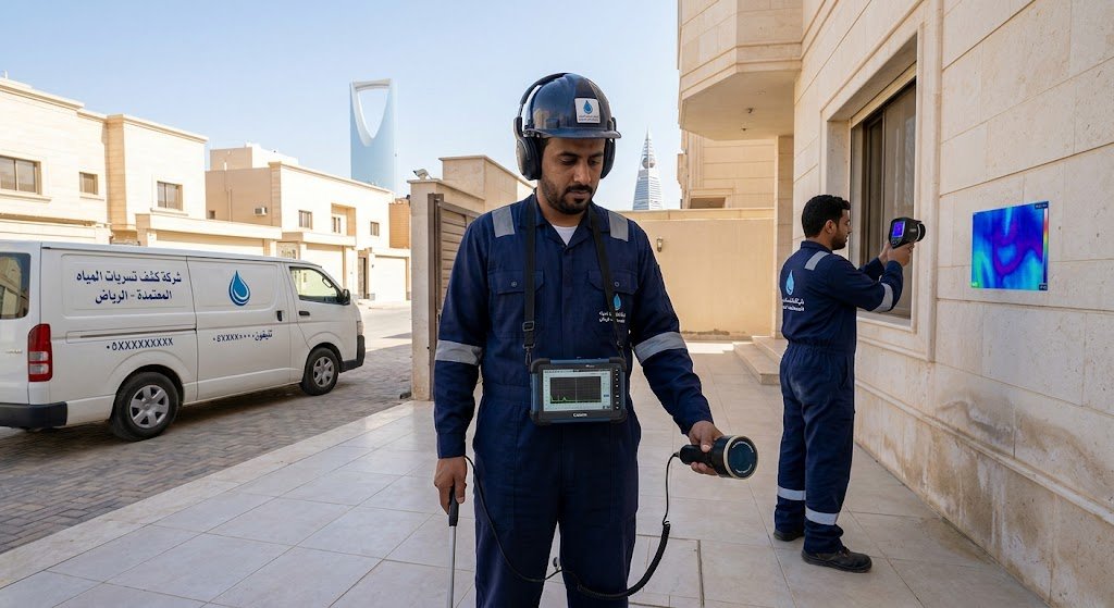 جودة عالية وتوفير أكيد | دليل أرخص 5 شركات كشف تسربات المياه الرياض