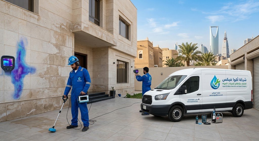 تكنولوجيا متطورة لفحص دقيق | أحدث أجهزة كشف تسربات المياه بالرياض