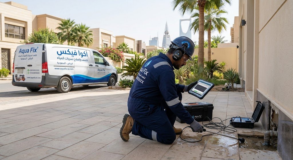 حماية فائقة وبدون تكسير | أفضل شركة كشف تسربات المياه حي حطين الرياض