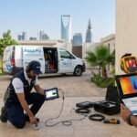 كشف تسربات المياه حي العليا الرياض دقة متناهية وحلول عصرية | أفضل شركة كشف تسربات المياه حي العليا الرياض