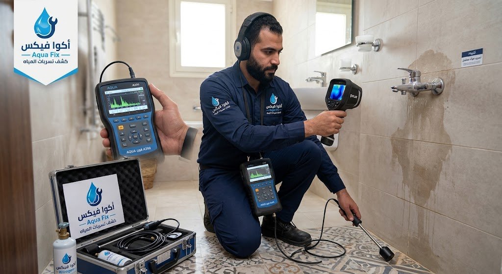 تقنية متطورة لإنهاء الرطوبة | أفضل شركة كشف تسربات المياه حي اليرموك الرياض