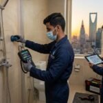 حلول جذرية بدون تكسير | أفضل كشف تسربات المياه حي طويق الرياض