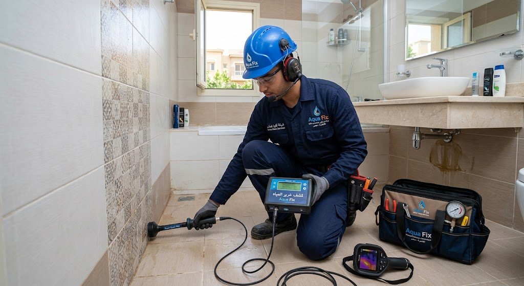تغطية شاملة وأجهزة دقيقة | أفضل شركة كشف تسربات المياه جنوب الرياض