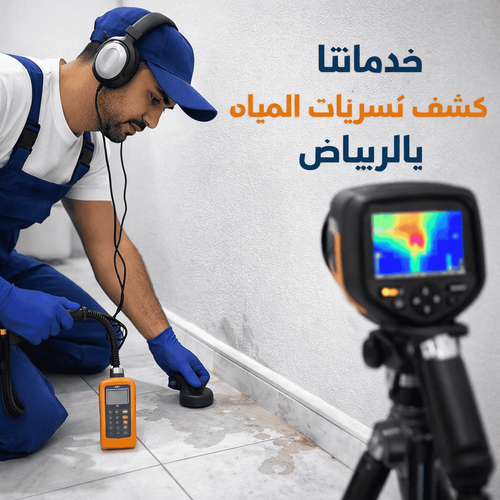 خدماتنا كشف تسربات المياه بالرياض